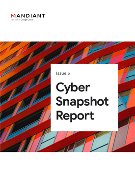 Cyber Snapshot Report Issue 5