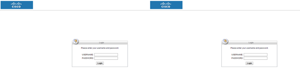 VPN authentication page comparison