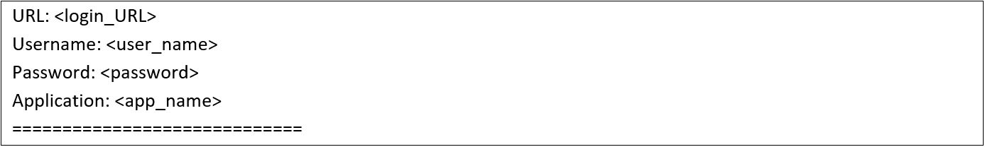 Figure 5: SUGARDUMP exfiltrated data format