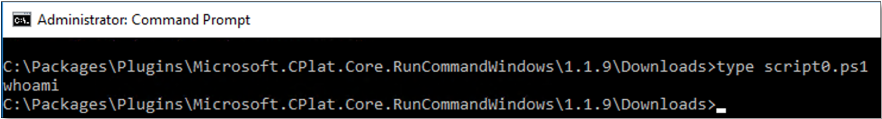 Contents of the file script0.ps1