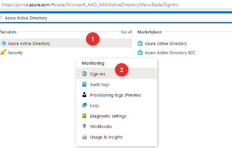 Azure AD Sign-ins