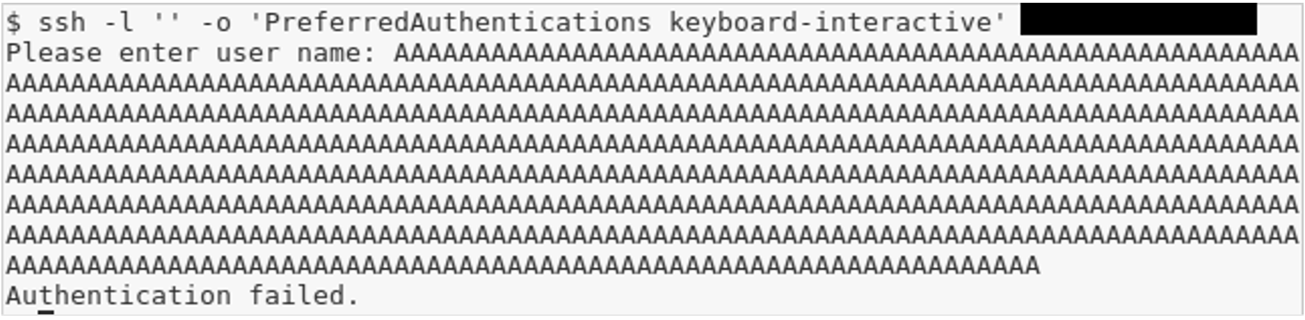 A server can be quickly tested to see if it is vulnerable over SSH