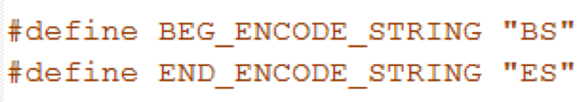 builder.h macros for encoded string markers