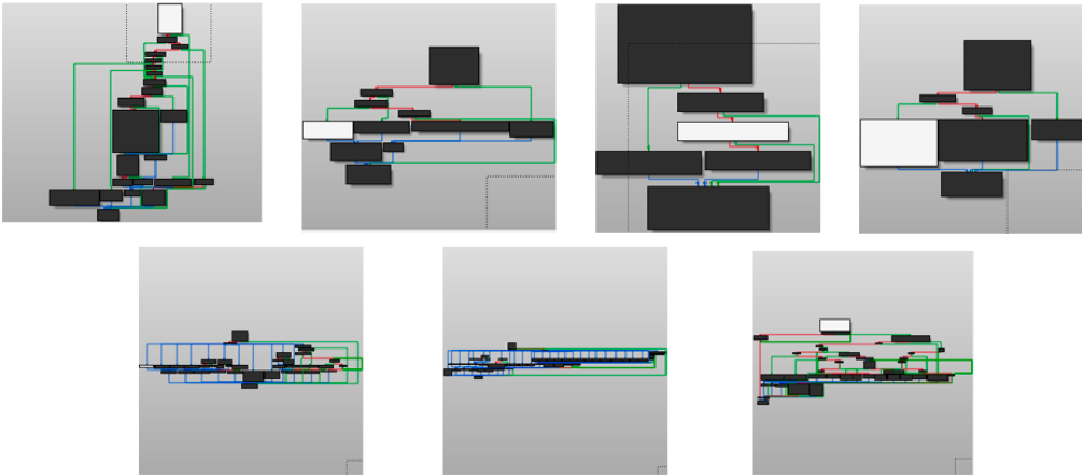 Control flow graphs for the named pipe message handling functions