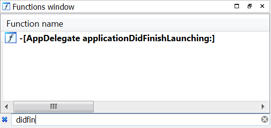 Search for applicationDidFinishLaunching method