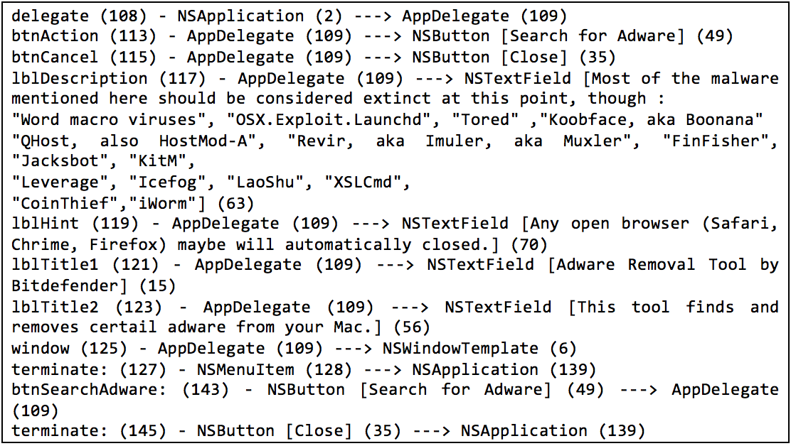 MacDownloader 脅威の nib_parse.py 出力