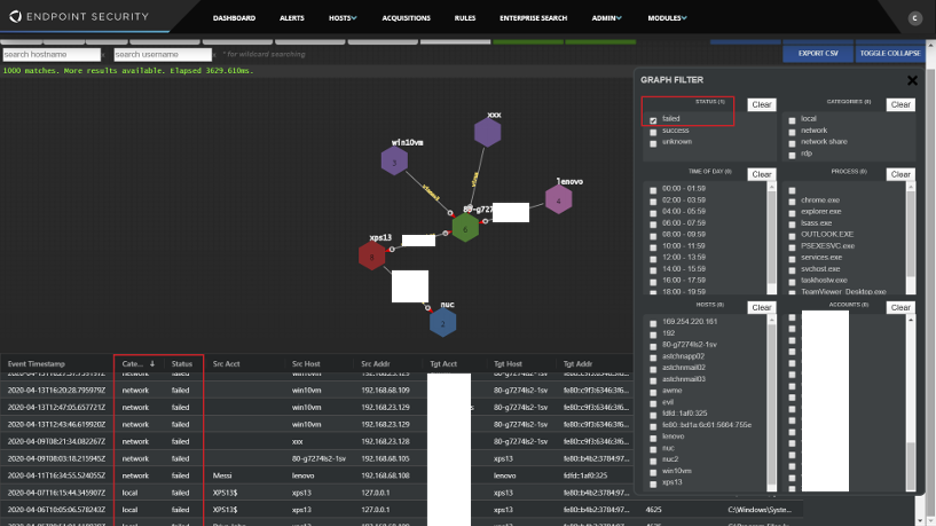 Logon Tracker GUI interface