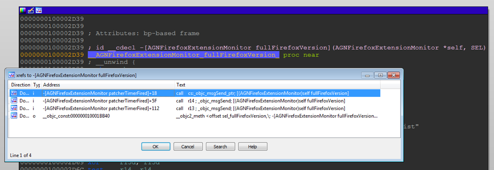 Cross-references added to IDB for implementation function