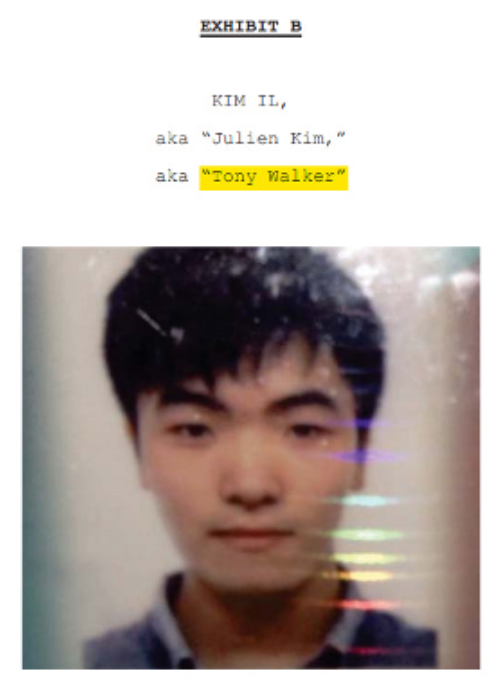 Kim Il, RGB hacker, detailed in USG Indictment