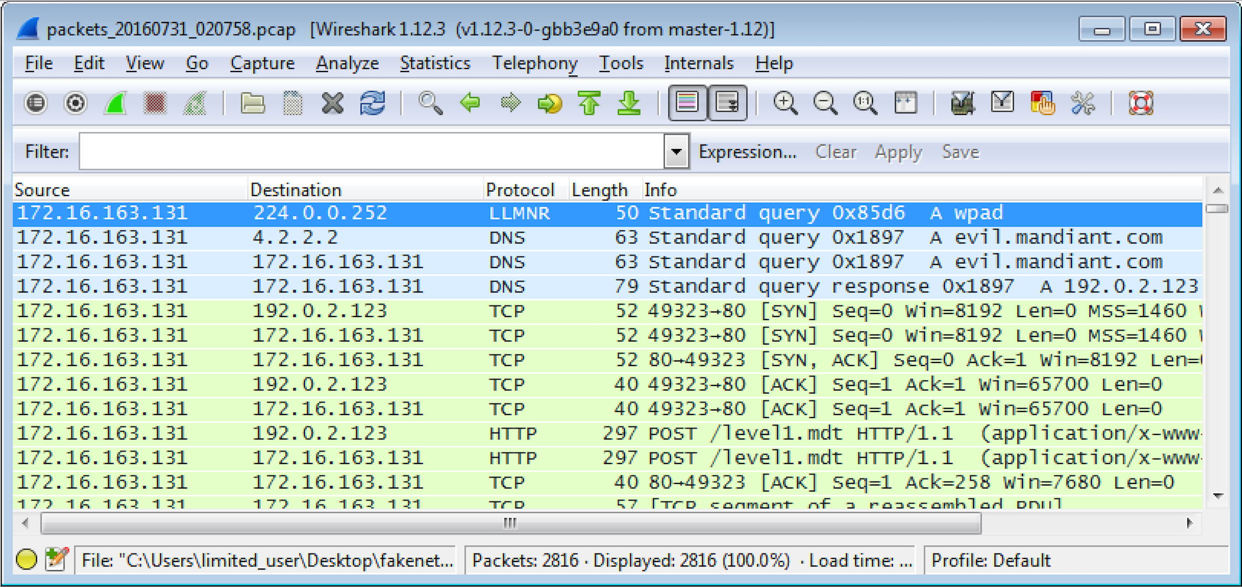 Wireshark PCAP