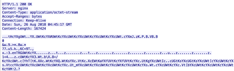 4072690b935cdbfd5c457f26f028a49c に復号化する XOR バイナリ転送