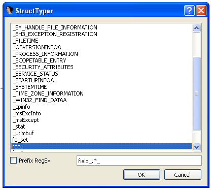 StructTyper Dialog