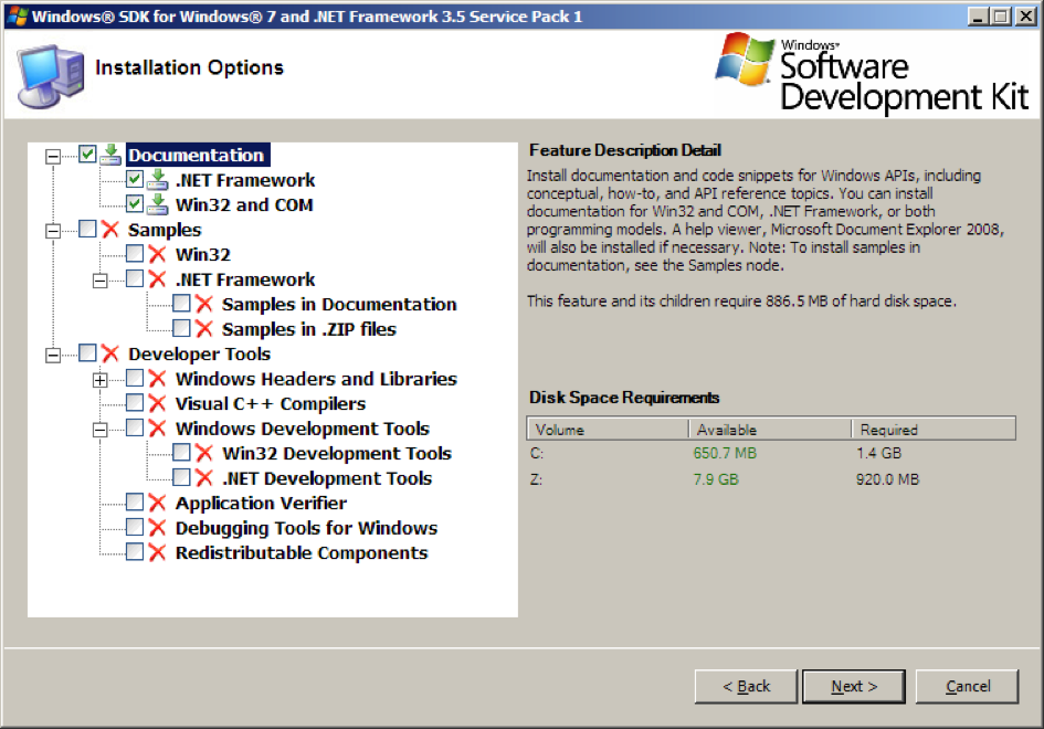 Installing a local copy of the MSDN documentation