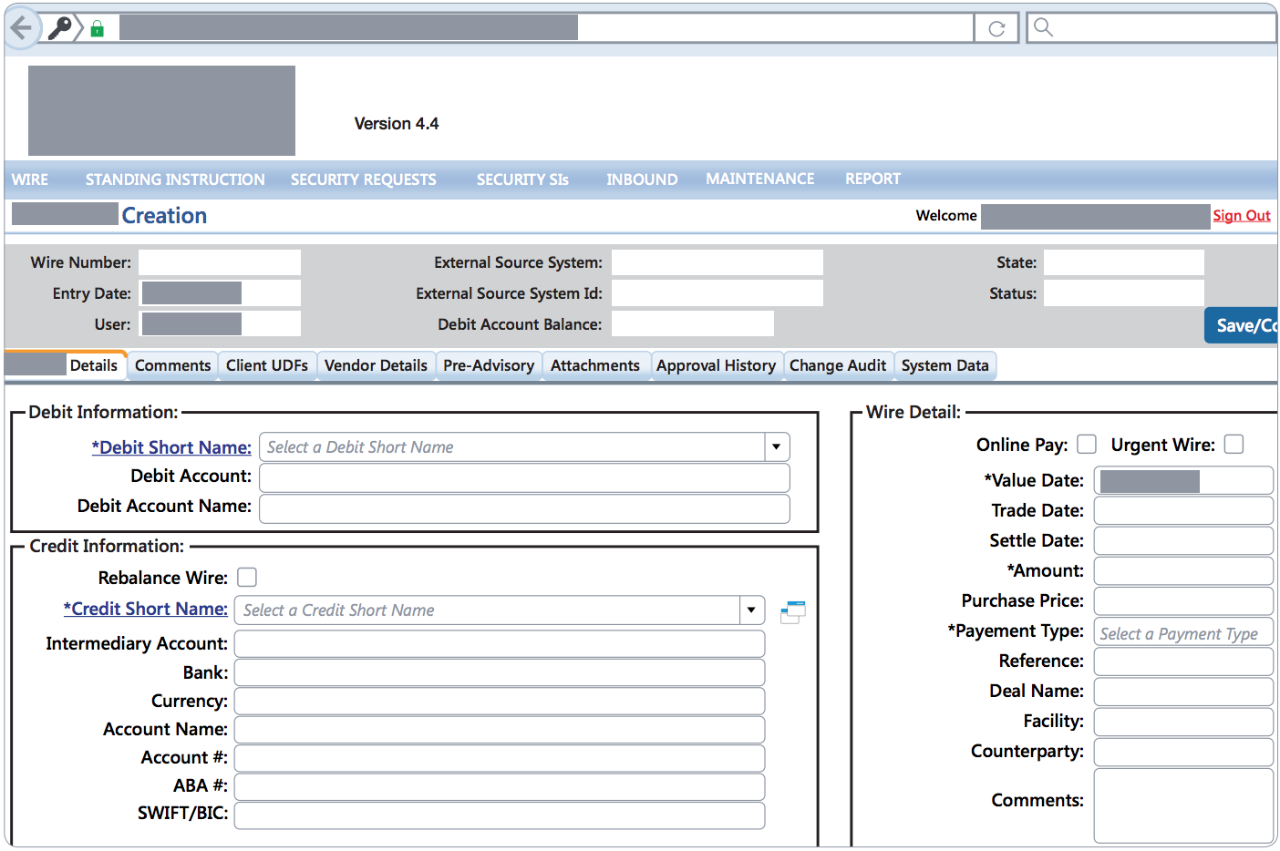 Financial application accessed with emergency access token