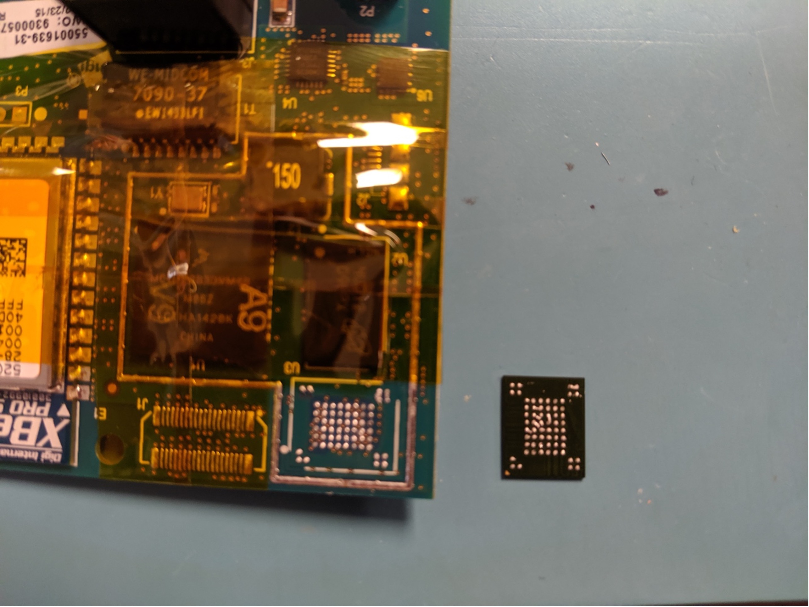 NAND removed from X2e