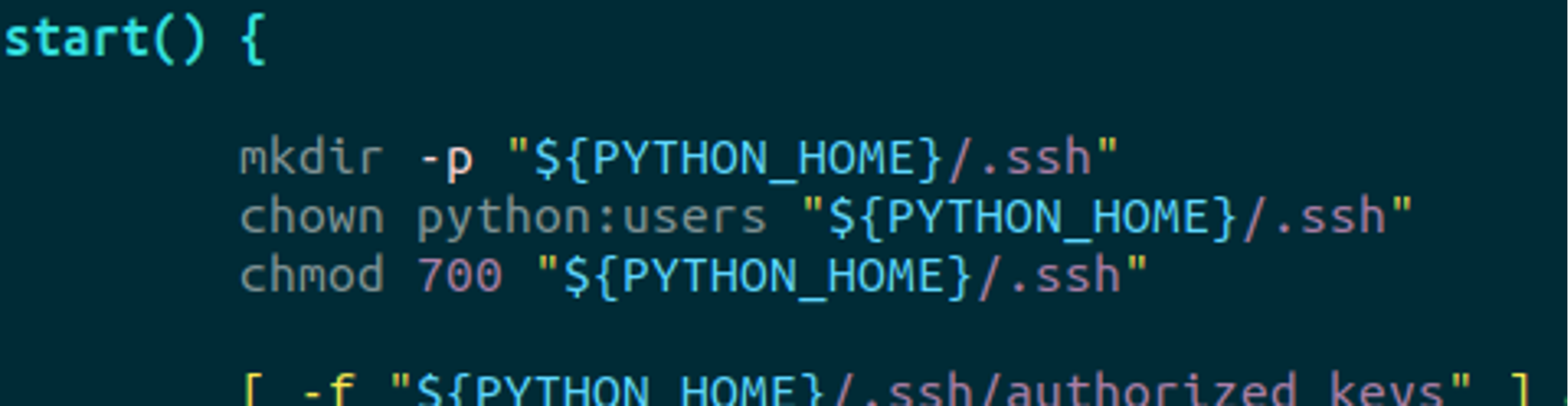 Unsafe operations on $PYTHON_HOME directory