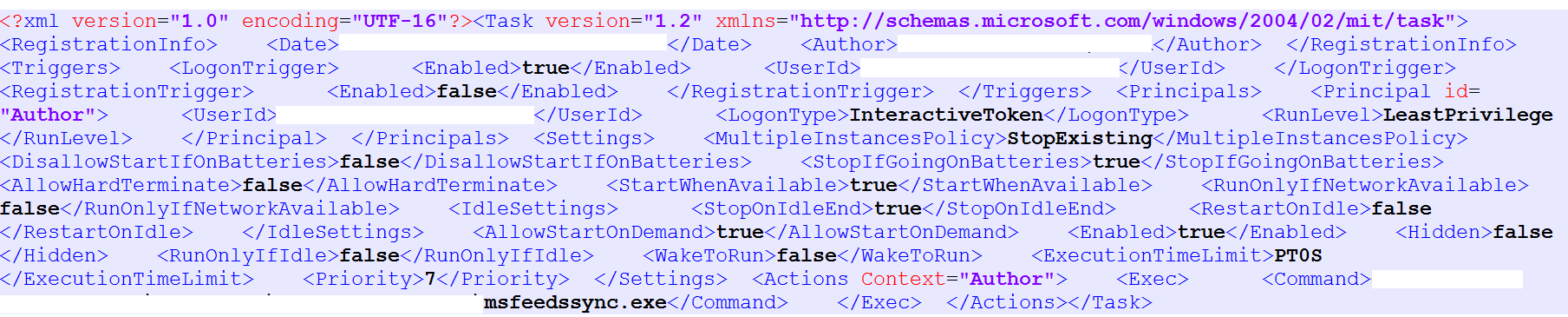 タスク スケジューラ.xml