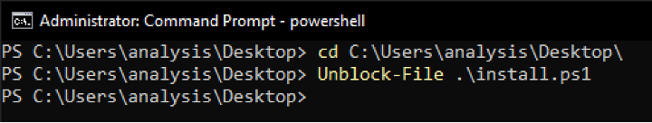 Unblock-File installation script