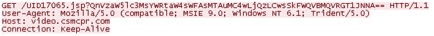 THREEBYTE GET Request Beacon