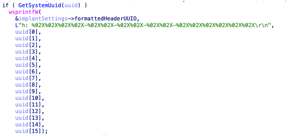 SPAREPART formatting of header