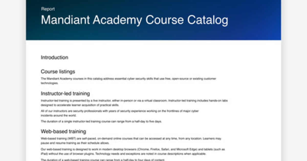 OnDemand Cyber Security Training Courses Online