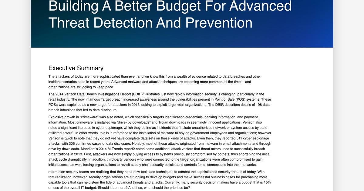 IANS Data Compromise Awareness Mandiant